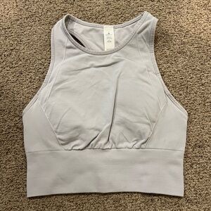 Lululemon ebb to train bra in iced iris 4